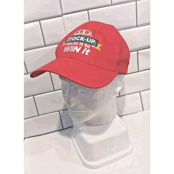 H.E.B. Grocery HEB Stock Up We're in It To Win It Cap Strap back Hat - Picture 5 of 10